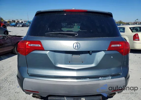 2007 Acura Mdx Technology из США, поврежденный, VIN 2HNYD284X7H540160